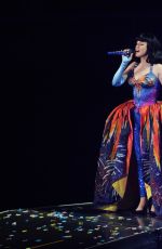 KATY PERRY Performs on Her Prismatic Tour in Amsterdam
