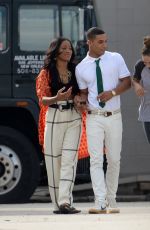 KEKE PALMER on the Set of Scream Queens in New Orleans
