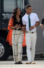 KEKE PALMER on the Set of Scream Queens in New Orleans