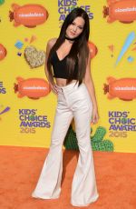KELLI BERGLUND at 2015 Nickelodeon Kids Choice Awards in Inglewood