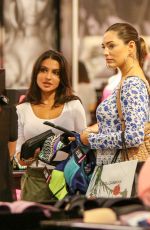 KELLY BROOK and NATALIE LOREN Shopping at Victoria