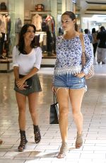 KELLY BROOK and NATALIE LOREN Shopping at Victoria