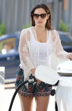 KELLY BROOK at a Gas Station in Los Angeles 0903