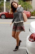 KELLY BROOK in Black Skirt Out and About in Hollywood 0103