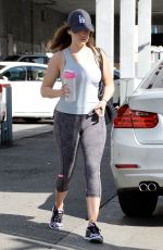 KELLY BROOK in Leggings Leaves Gym in Los Angeles 0403