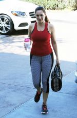 KELLY BROOK in Tights at a Gym in West Hollywood 0503