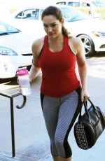 KELLY BROOK in Tights at a Gym in West Hollywood 0503