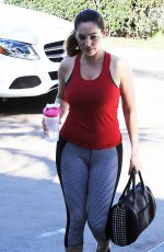 KELLY BROOK in Tights at a Gym in West Hollywood 0503