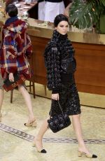 KENDALL JENNER and CARA DELEVINGNE at Chanel Fashion Show in Paris