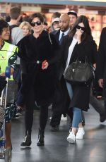 KENDALL JENNER Arrives at JFK Airport in New York