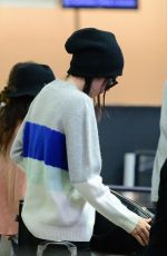 KENDALL JENNER at JFK Airport in New York 0303