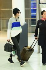 KENDALL JENNER at JFK Airport in New York 0303