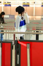KENDALL JENNER at JFK Airport in New York 0303
