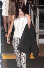 KENDALL JENNER Leaves Karl Lagerfeld’s Cruise with Karl Boat Party in New York