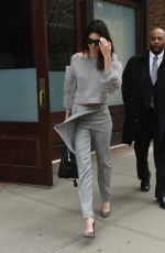 KENDALL JENNER Out and About in New York