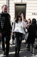 KENDALL JENNER Out and About in Paris 0503