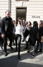 KENDALL JENNER Out and About in Paris 0503