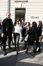 KENDALL JENNER Out and About in Paris 0503