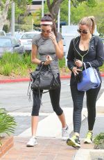 KENDLL JENNER Shopping at Performance Fitness Concepts in Santa Monica