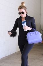 KHLOE KARDASHIAN Heading to a Gym in Beverly Hills 2503
