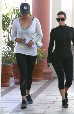 KIM KARDASHIAN Arrives at Barry