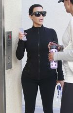 KIM KARDASHIAN Arrives at Barry