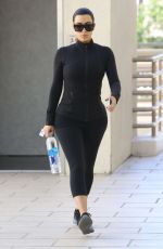 KIM KARDASHIAN Arrives at Barry
