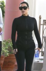 KIM KARDASHIAN Arrives at Barry