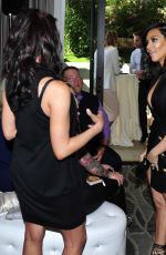 KIM KARDASHIAN at Exclusive Meet and Greet for Kardashian Glow in Los Angeles