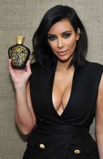 KIM KARDASHIAN at Exclusive Meet and Greet for Kardashian Glow in Los Angeles