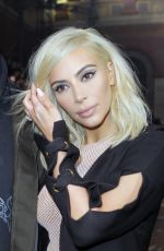 KIM KARDASHIAN at Lanvin Fashion Show in Paris