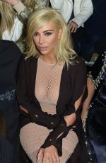 KIM KARDASHIAN at Lanvin Fashion Show in Paris