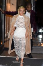 KIM KARDASHIAN Leaves Her Hotel in Paris 0603