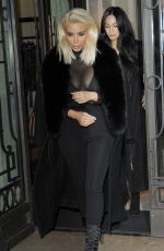 KIM KARDASHIAN Leaves Her Paris Hotel 0703