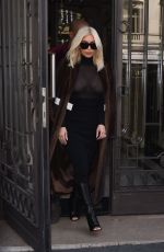 KIM KARDASHIAN Out and About in Paris 1103
