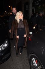 KIM KARDASHIAN Out and About in Paris 1103