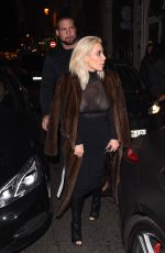 KIM KARDASHIAN Out and About in Paris 1103