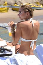 KIMBERLEY GARNER in Swimsuit at a Beach in Cannes