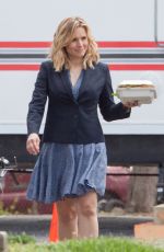 KRISTEN BELL on the Set of Michelle Darnell in Atlanta