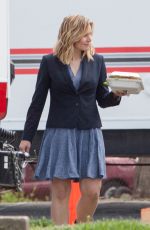 KRISTEN BELL on the Set of Michelle Darnell in Atlanta