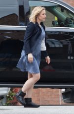 KRISTEN BELL on the Set of Michelle Darnell in Atlanta