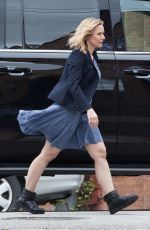 KRISTEN BELL on the Set of Michelle Darnell in Atlanta