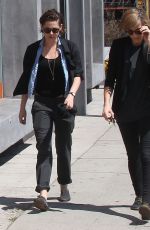 KRISTEN STEWART Heading to Richard Glatzer Memorial Service in West Hollywood