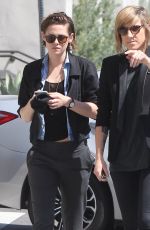 KRISTEN STEWART Heading to Richard Glatzer Memorial Service in West Hollywood