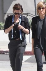 KRISTEN STEWART Heading to Richard Glatzer Memorial Service in West Hollywood