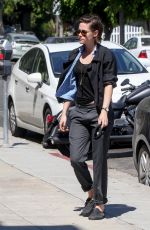 KRISTEN STEWART Heading to Richard Glatzer Memorial Service in West Hollywood