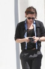 KRISTEN STEWART Heading to Richard Glatzer Memorial Service in West Hollywood