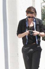 KRISTEN STEWART Heading to Richard Glatzer Memorial Service in West Hollywood