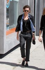 KRISTEN STEWART Heading to Richard Glatzer Memorial Service in West Hollywood
