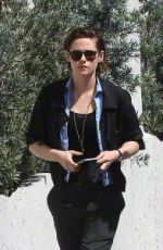 KRISTEN STEWART Heading to Richard Glatzer Memorial Service in West Hollywood